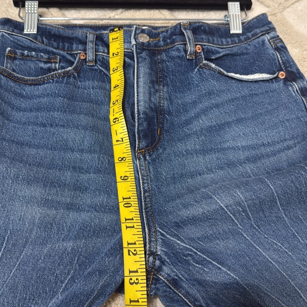 LOFT 30/10 Women's The Straight Blue Jeans - Picture 8 of 11
